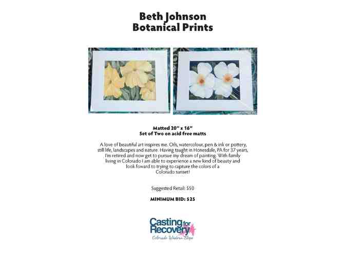 Botanical Prints by Beth Johnson