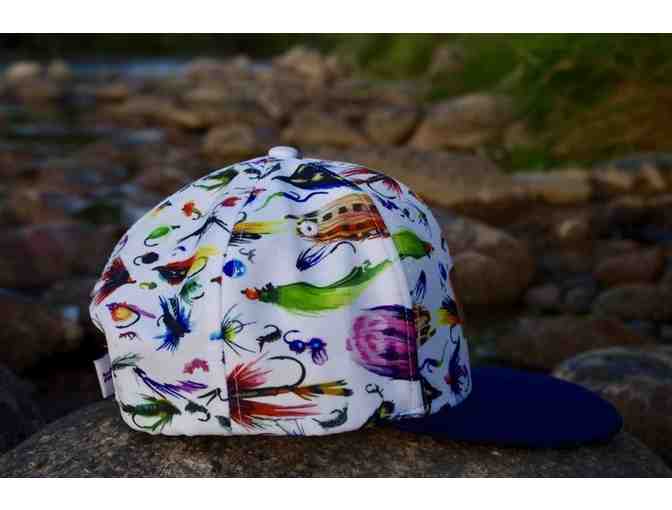Mandy Hertzfeld Fly Art's Happy Meal Flat Brim hat