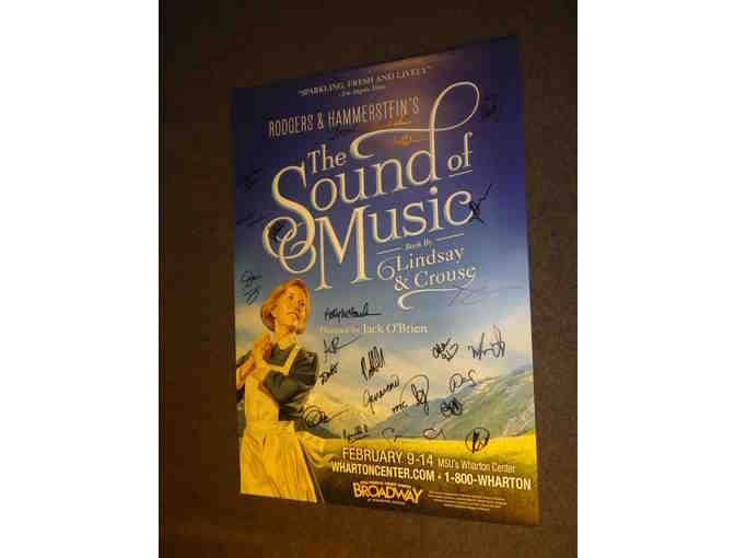 Autographed Broadway Tour Poster: THE SOUND OF MUSIC