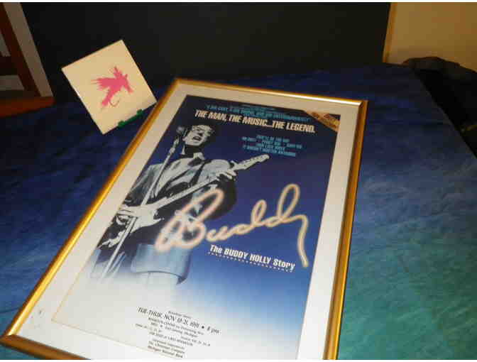 Autographed; no; BUDDY HOLLY Broadway Show Poster
