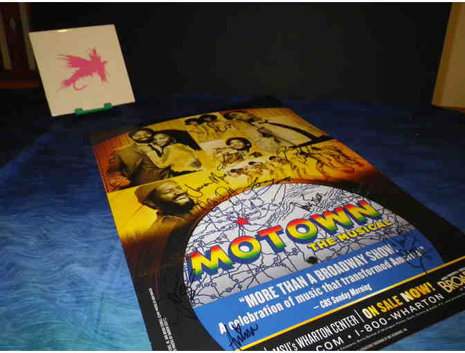 Autographed Broadway Tour Poster: MOTOWN