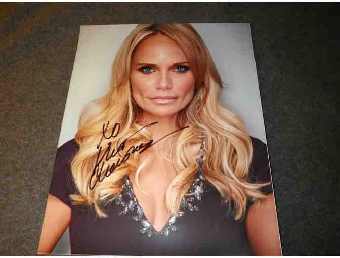 AUTOGRAPHED; KRISTIN CHENOWITH photo
