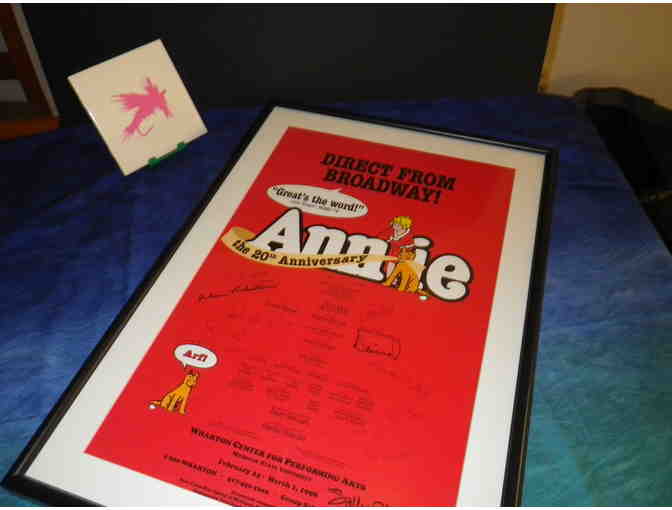 AUTOGRAPHED: Annie Show Poster