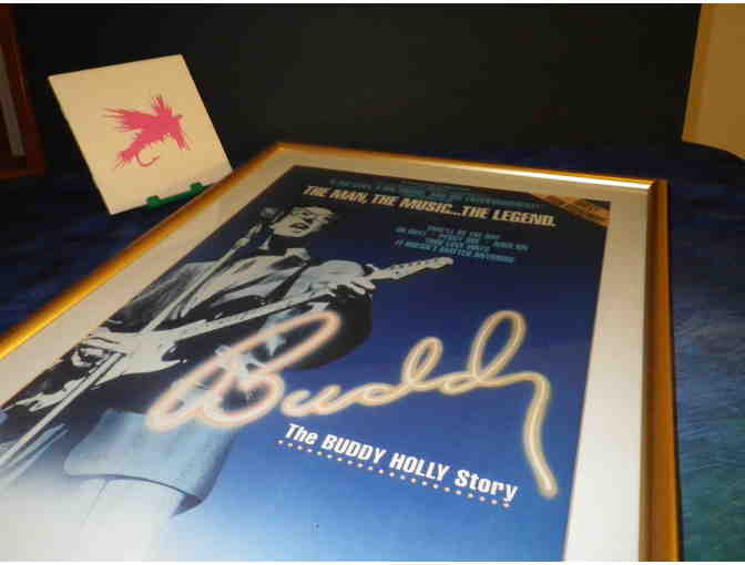 Autographed; no; BUDDY HOLLY Broadway Show Poster