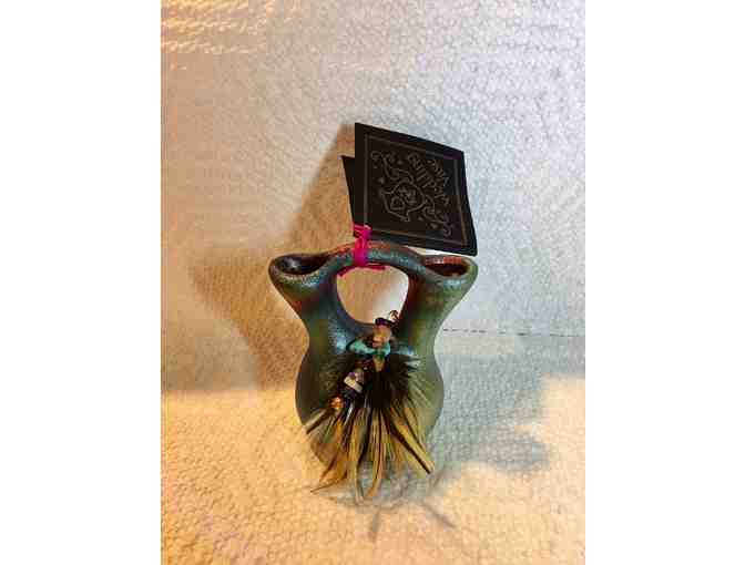 Raku Small Pottery Wedding Vase