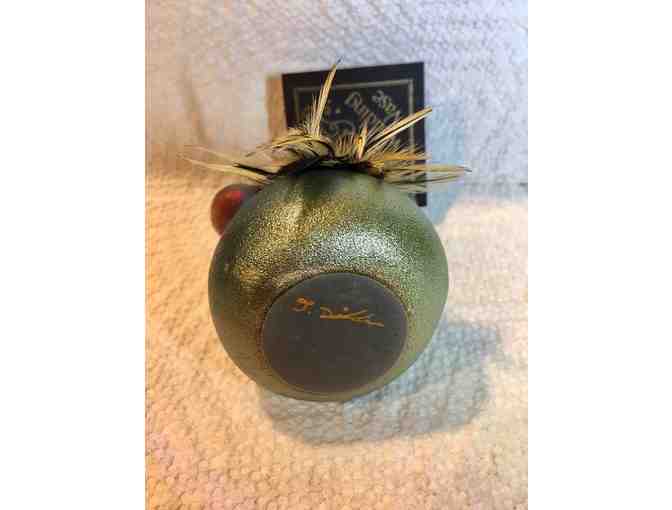 Raku Small Pottery Wedding Vase