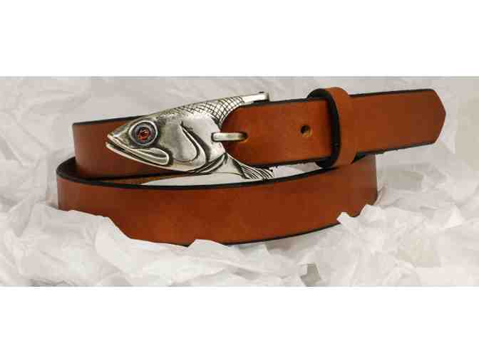 Hand crafted Ladyfish Belt