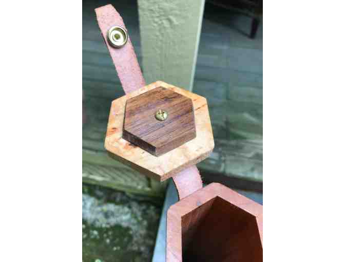 New Opening Bid! One of a Kind! Handcrafted Rod Tube made of Cherry