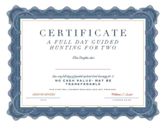 Upland Bird Hunt in the Catskills