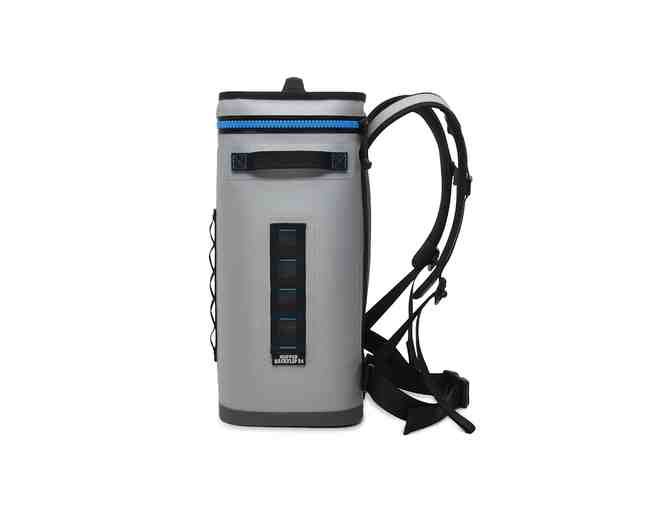 YETI Hopper Backpack Flip in Fog Gray/Tahoe Blue