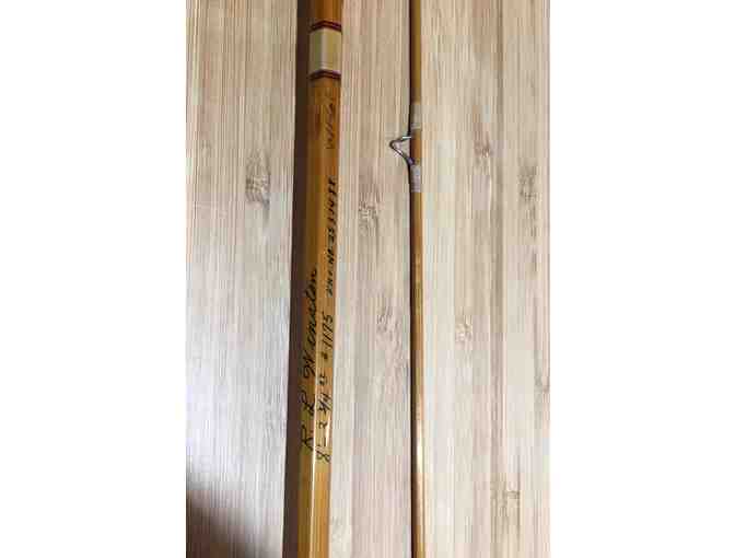 New Opening Bid! Custom Made Vintage R.L. Winston Fluted Hollow Bamboo Fly Rod