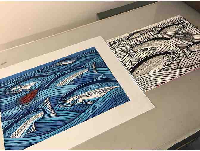 'Always Upstream' by Wandering Blue Line