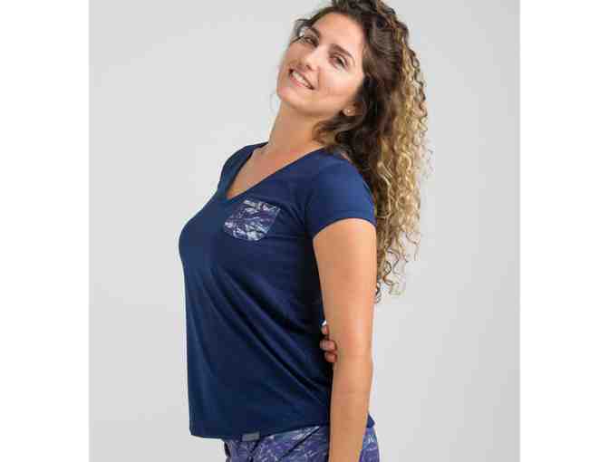 Reel Skipper Size Small Tee and Visor