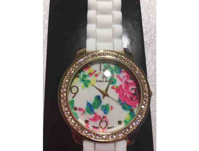 Watch with White Band