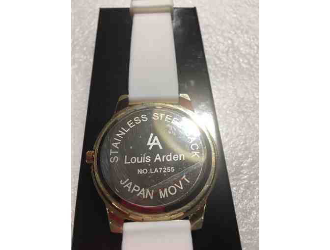 Watch with White Band