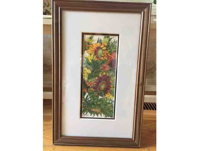 Sunflowers Drawing by a CfR Participant