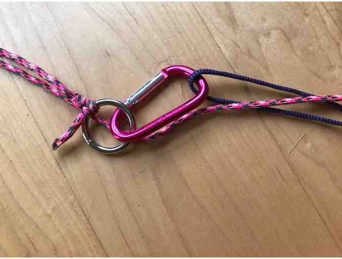 Bamboo Staff with Pink Variegated Handle