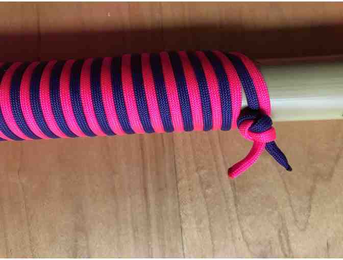 Bamboo Staff with Purple and Pink handle