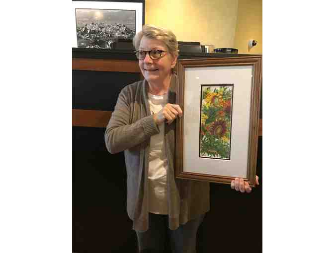 Sunflowers Drawing by a CfR Participant