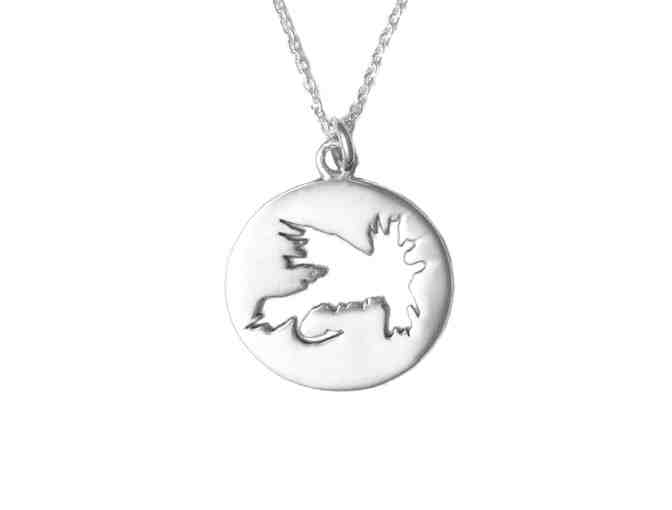 Handmade sterling silver CfR charm by silversmith Wendy Krag O'Neil