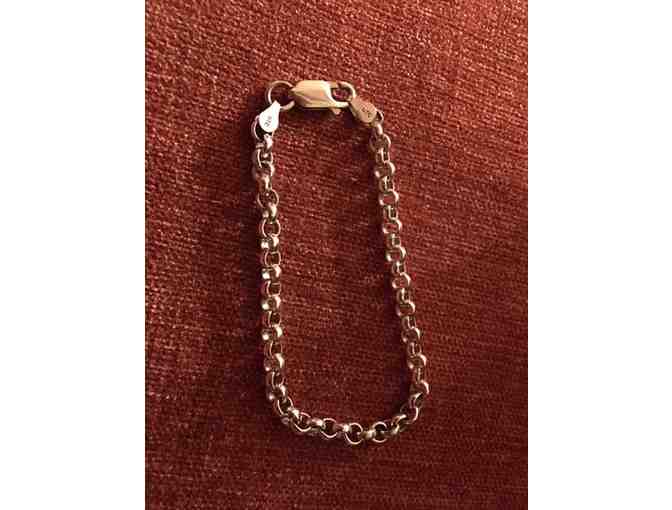 Sterling Silver Rolo Belcher Bracelet