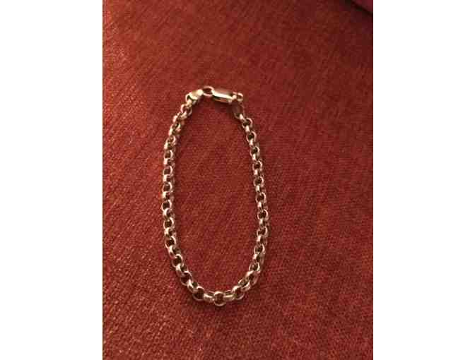 Sterling Silver Rolo Belcher Bracelet