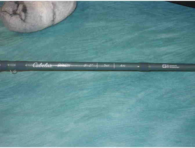 Cabela's Synch Fly Rod Combo. 590-4. rod/reel/line/case