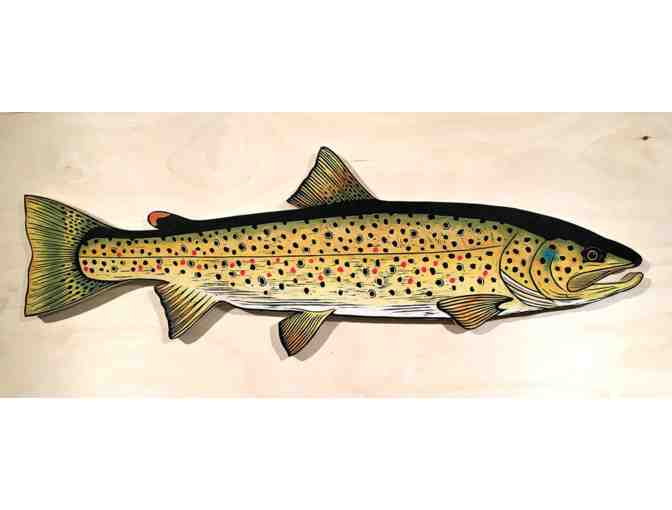 Big Brother Brown Trout by Wandering Blue Lines - Photo 1