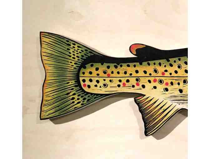 Big Brother Brown Trout by Wandering Blue Lines - Photo 3