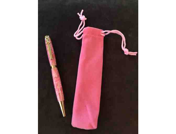 14 Note Cards with Envelopes along with a Beautiful Breast Cancer Pen