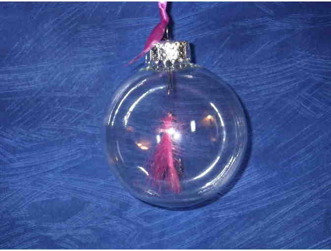 CfR Pink Fly Holiday Ornament