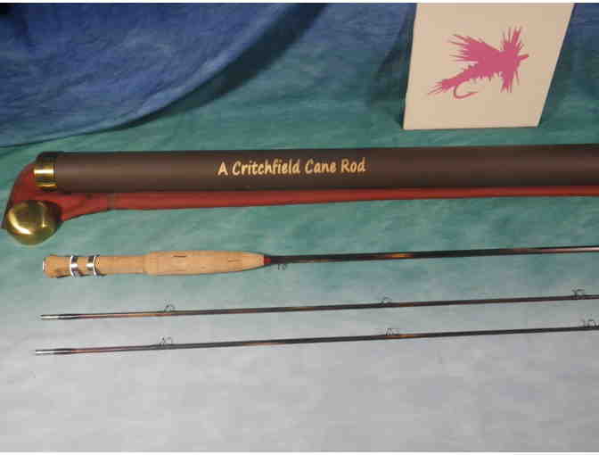 Fly Rod. Bamboo. 6'-6' 4wt 2/2. Bill Critchfield maker