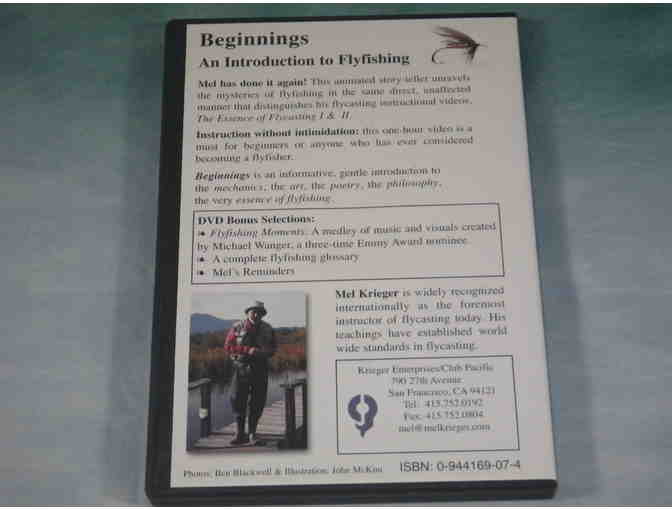 Fly Fishing DVD: 'Beginnings, An Introduction to Flyfishing', Mel Krieger