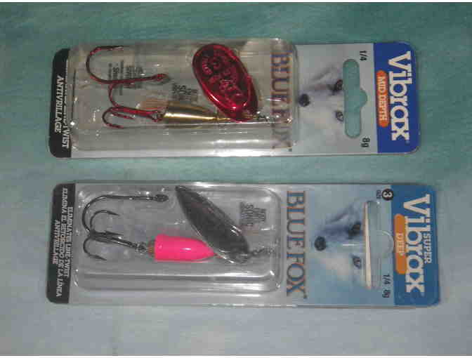 Fishing: Blue Fox In-Line Spinnerbaits #3, 4, 5 (Coho?)