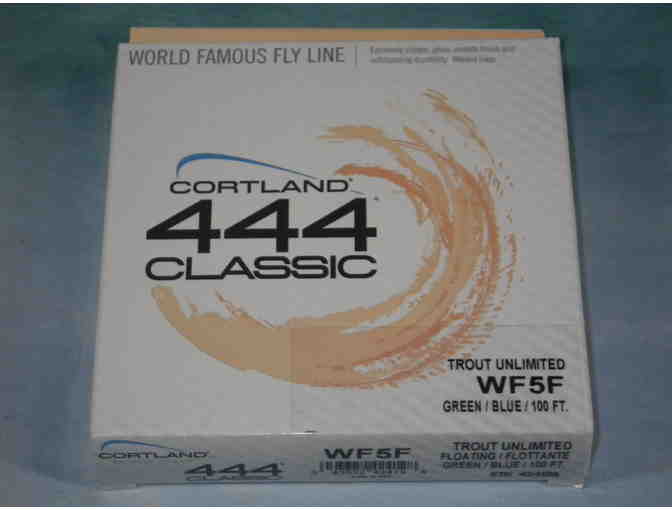 Fly Line: WF5F Cortland Classic 444 and backing. Grn/Blu