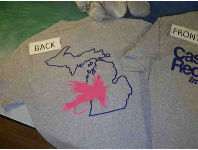 Casting for Recovery - Michigan  GRAY T-shirt, Small