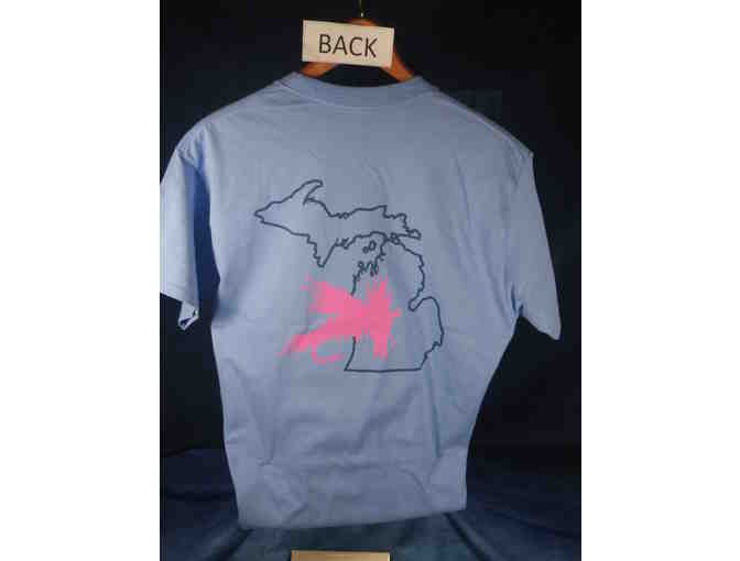 Casting for Recovery - Michigan  BLUE T-shirt, SMALL