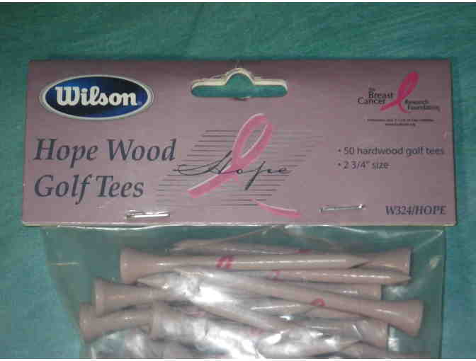 Golf: Wilson Hope Golf Balls (6) and Tees
