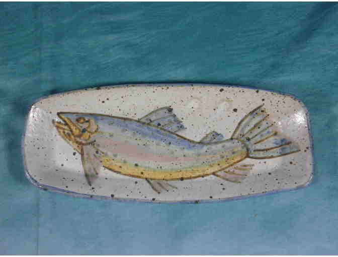 Art: Beautiful (& functional) Trout Themed Allen + Williams Pottery - Photo 3