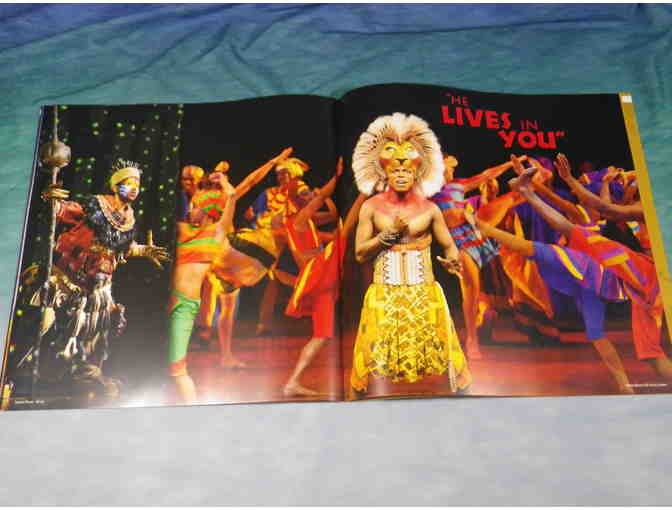 The Lion King Musical Memorabilia package.