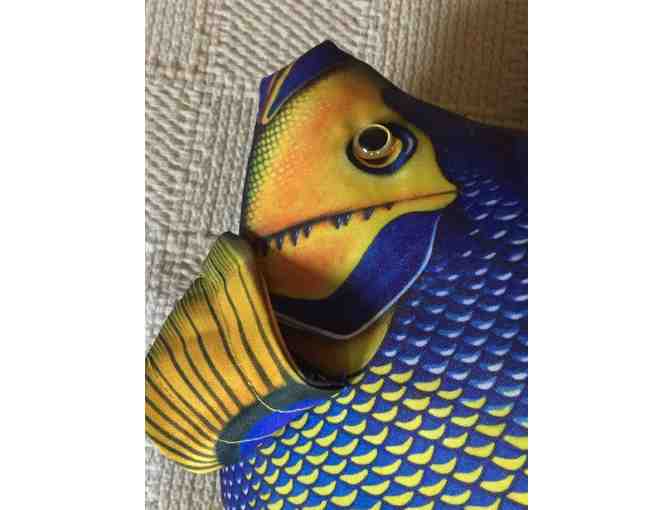 Set of Four Darling Fish Pillows