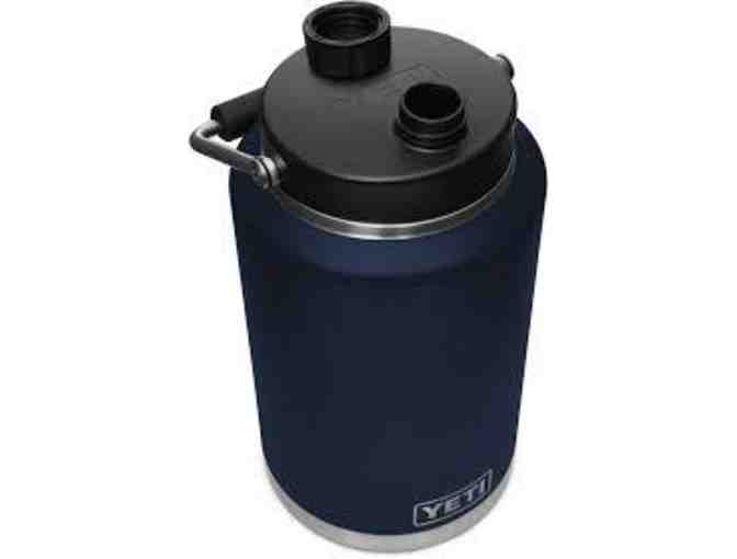 YETI Rambler One Gallon Jug in Navy - there are two available in this auction