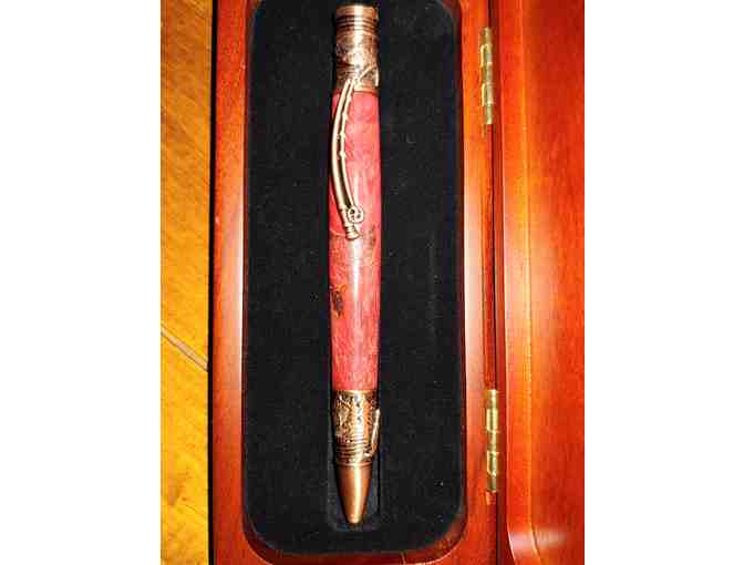 Fly Fishing Pen with Rosewood Display Box
