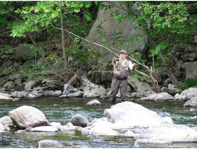 Fish on Private Water in the Pocono Mountains - Two Anglers