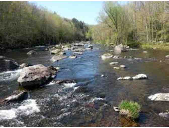 Fish on Private Water in the Pocono Mountains - Two Anglers