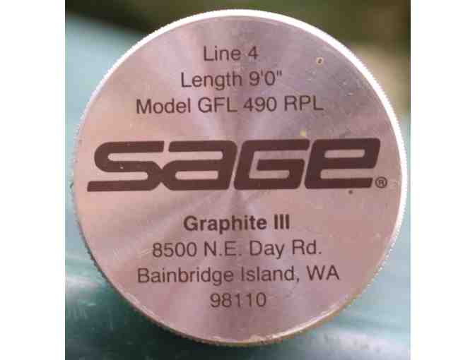 Sage 9' 2pc 4 wt Graphite Rod - Lightly Used