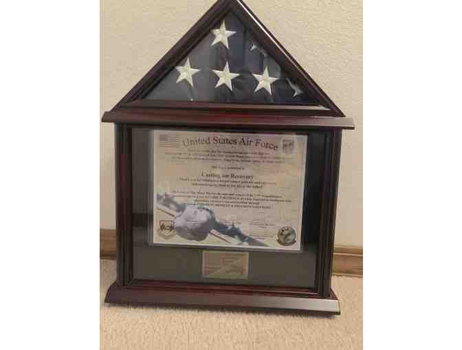 US Flag, Certificate, Custom Patch - COFH