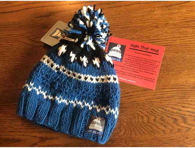 Hats that Heal-Blue/White Adult Hat - COFH