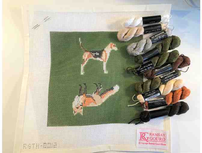 Needlepoint Kit for Eyeglass Case - Includes all the Yarn!