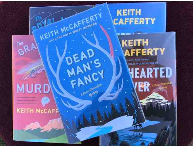 Five Hard-Cover Fly Fishing Mystery Novels by Keith McCafferty,